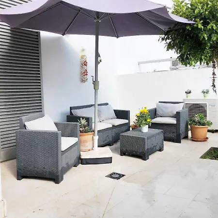 Feriehus Sunny Townhouse With Terrace In Son Serra *
